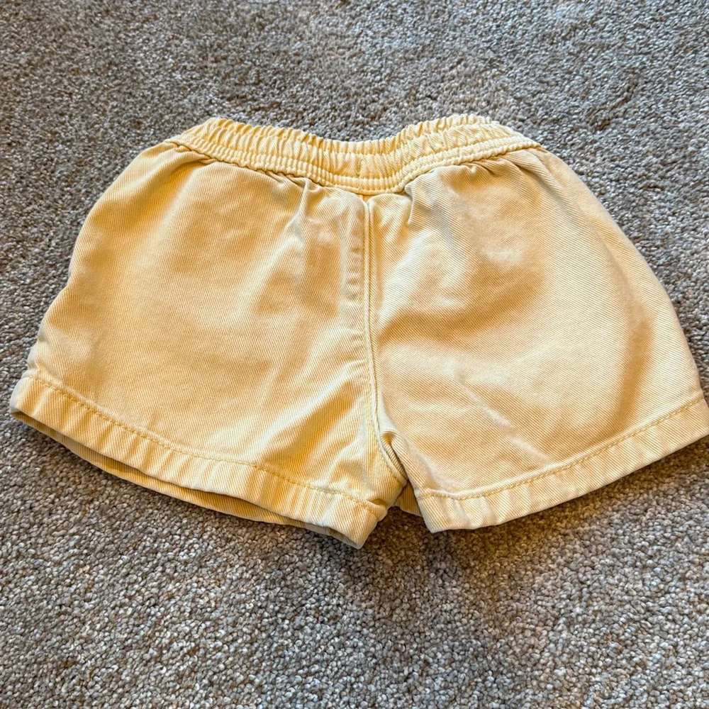GAP- Toddler Gen Good Pull-On Shorts with Washwell, 18-24M, Yellow Sun